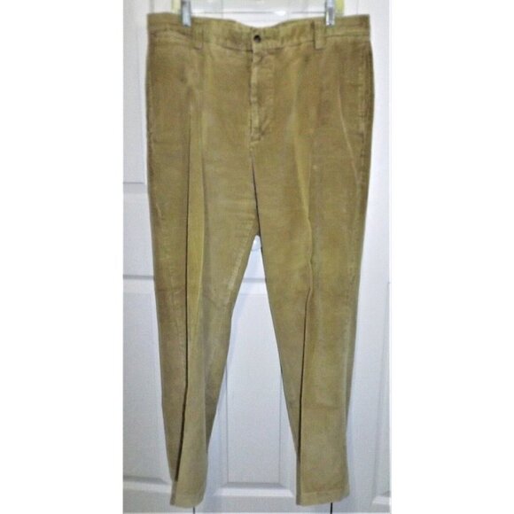 Dockers Men's Corduroy Khakis W38 L32, Flat Front Relaxed Fit - Picture 1 of 6